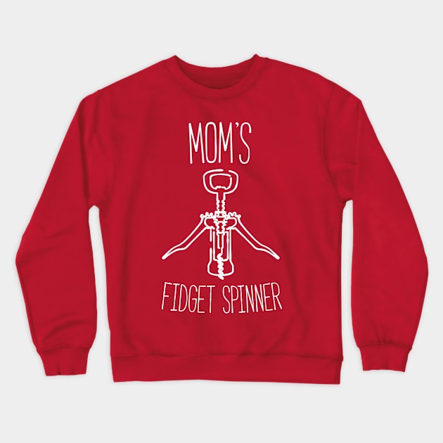 Mom's fidget spinner Crewneck Sweatshirt by RedYolk